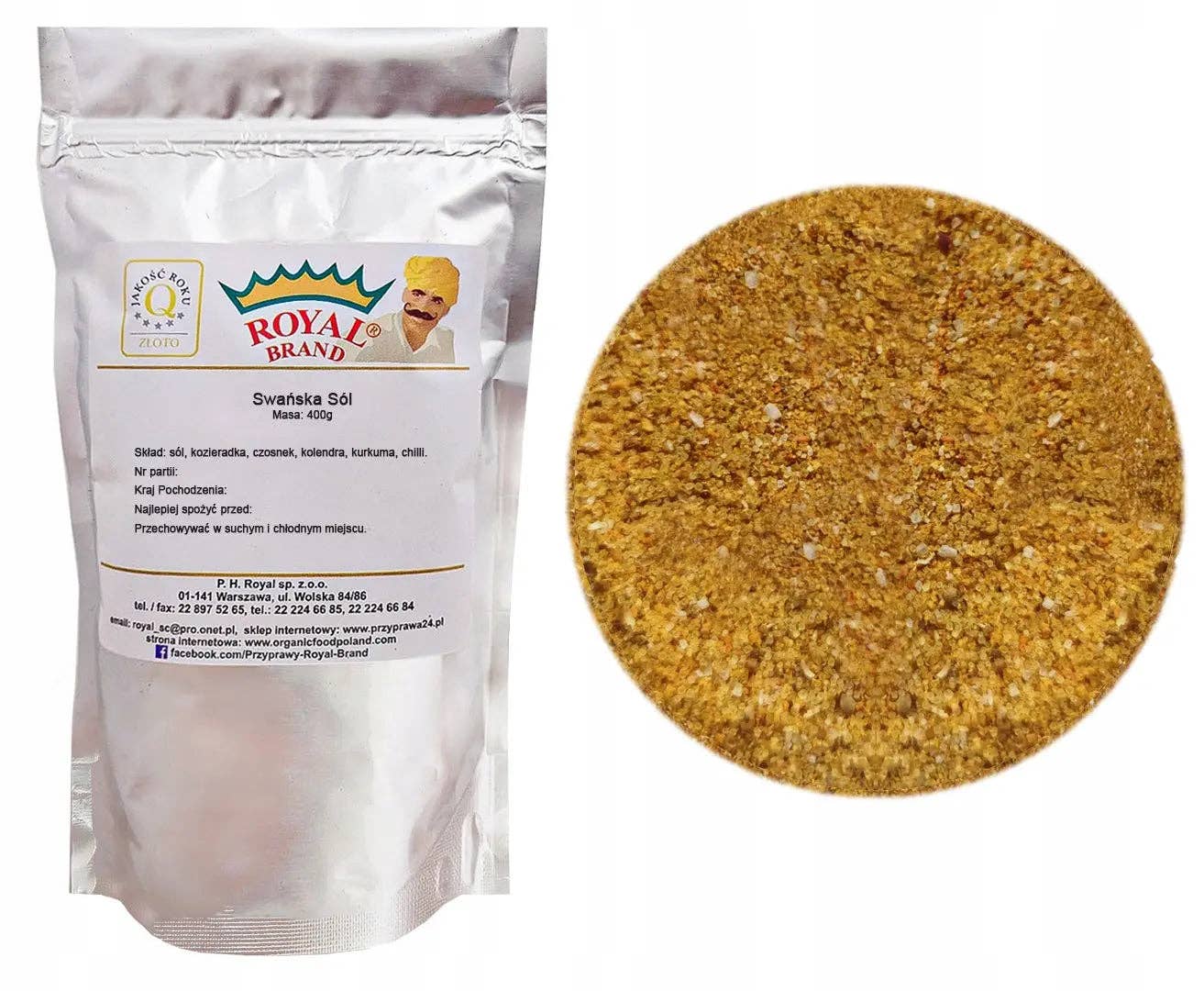 Royal Brand - Wholesale Salt - Swańska Sól 400g Gruzińska Przyprawa Uniwersalna0
