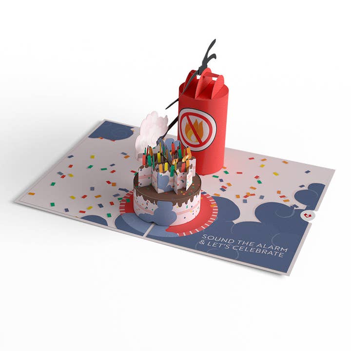 Lovepop Cards - Wholesale Birthday Card - Holy Smokes You're Old Birthday 5''x7'' Card, Birthday Cards