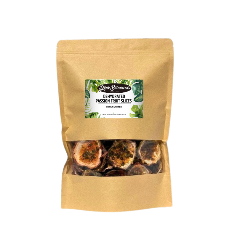 Drink Botanicals Ireland - Wholesale Dried/Dehydrated Fruit - Dehydrated Dried Passion Fruit Slices1