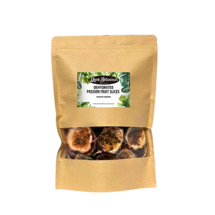 Drink Botanicals Ireland - Wholesale Dried/Dehydrated Fruit - Dehydrated Dried Passion Fruit Slices1