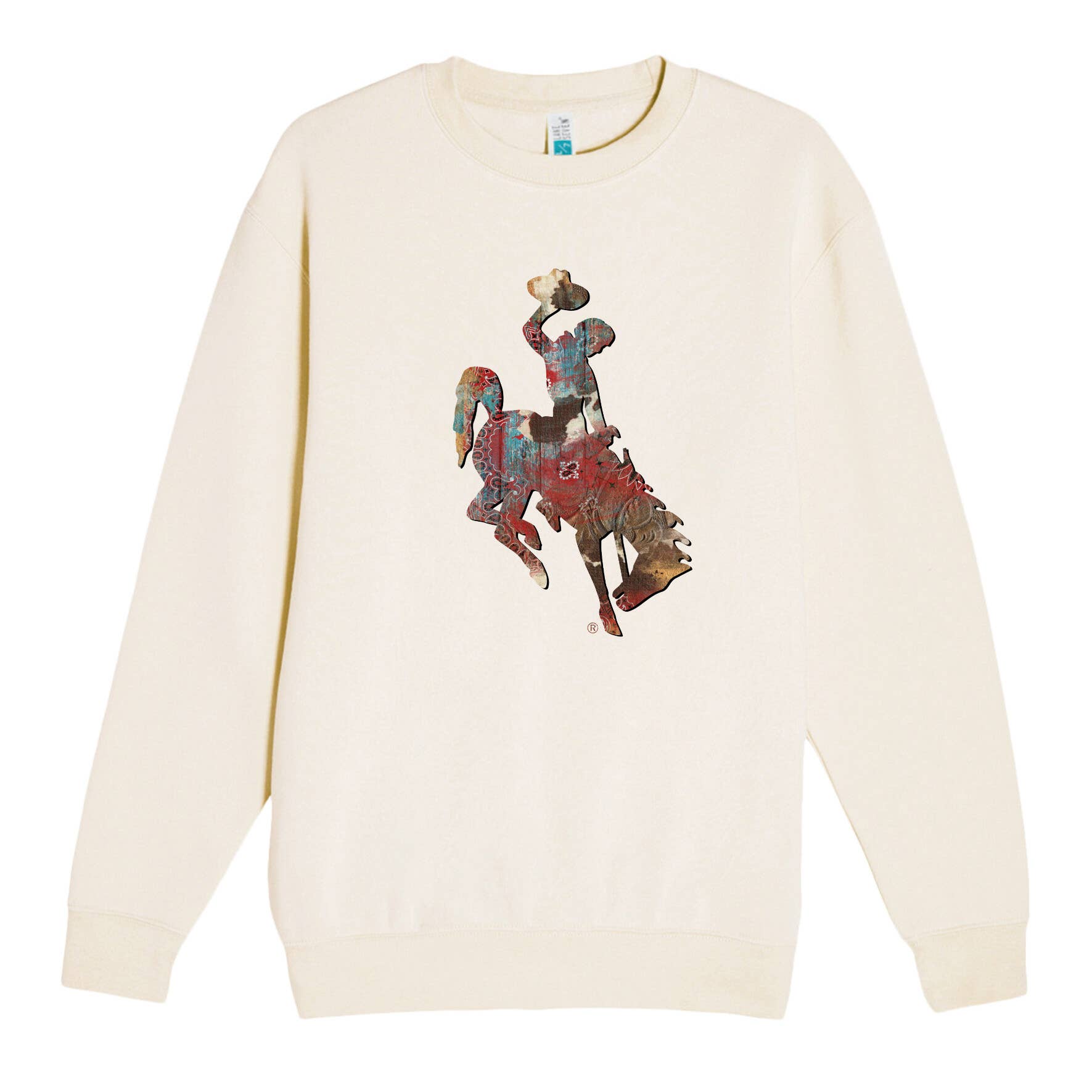 This Joyful Home - Wholesale Graphic Sweatshirt - Women's - Western WY Bucking Horse Sweatshirt Sweater2