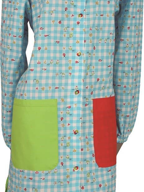 Teacher gown 1008 for wholesale by Confecciones J. Garcia