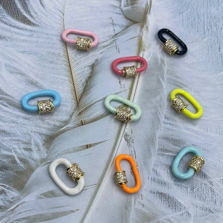 Mousqueton Neon Lock pour la vente par E ACCESORIES JEWERLY