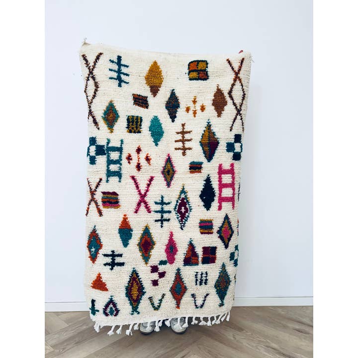 Alfombra bereber « Flora » – 1,00 x 1,50 m para venta al por mayor de LEY!