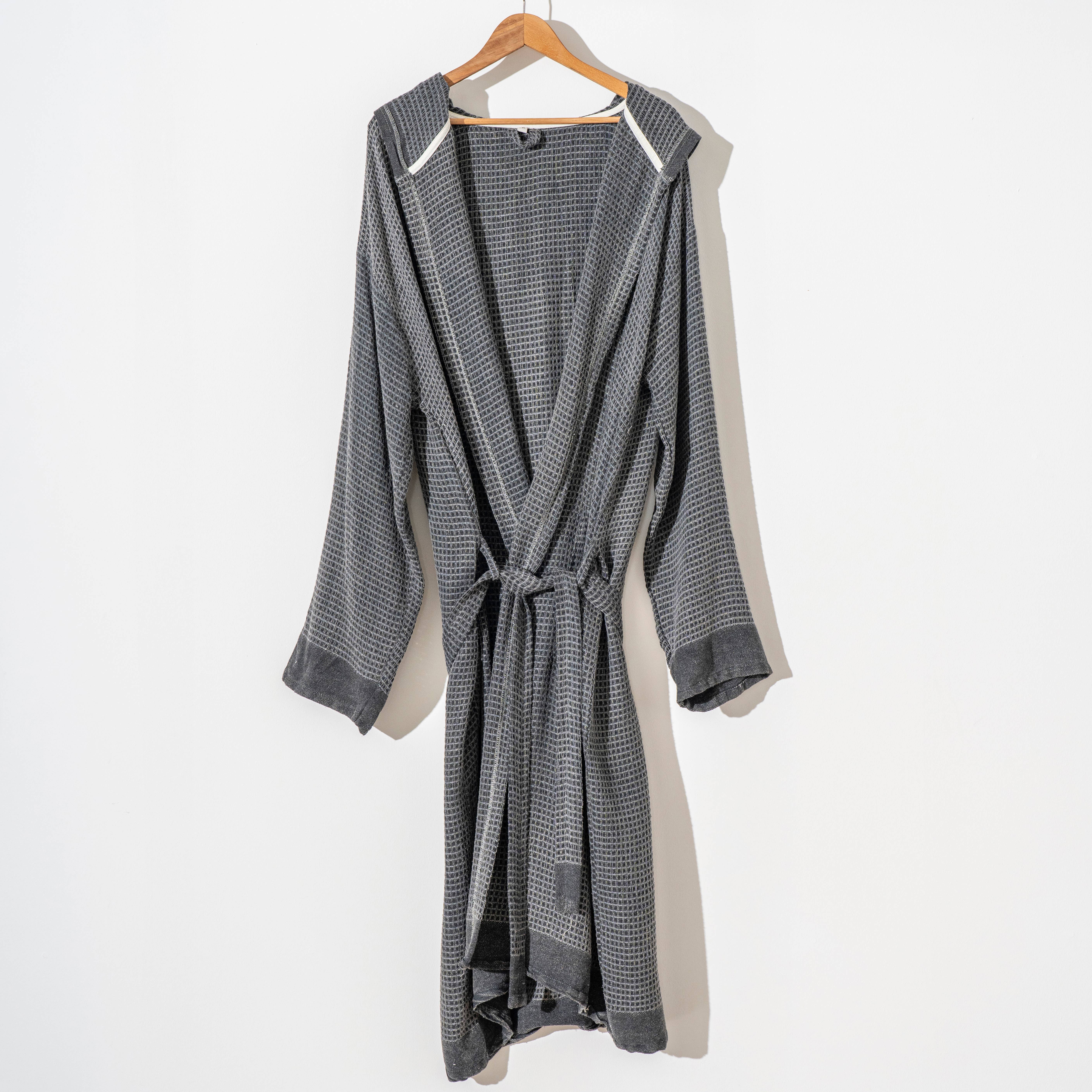 Kikoya - Wholesale Robe - Women's - Stonewash Bathrobe Turkish Cotton Light Quick-dry Sleep wear4