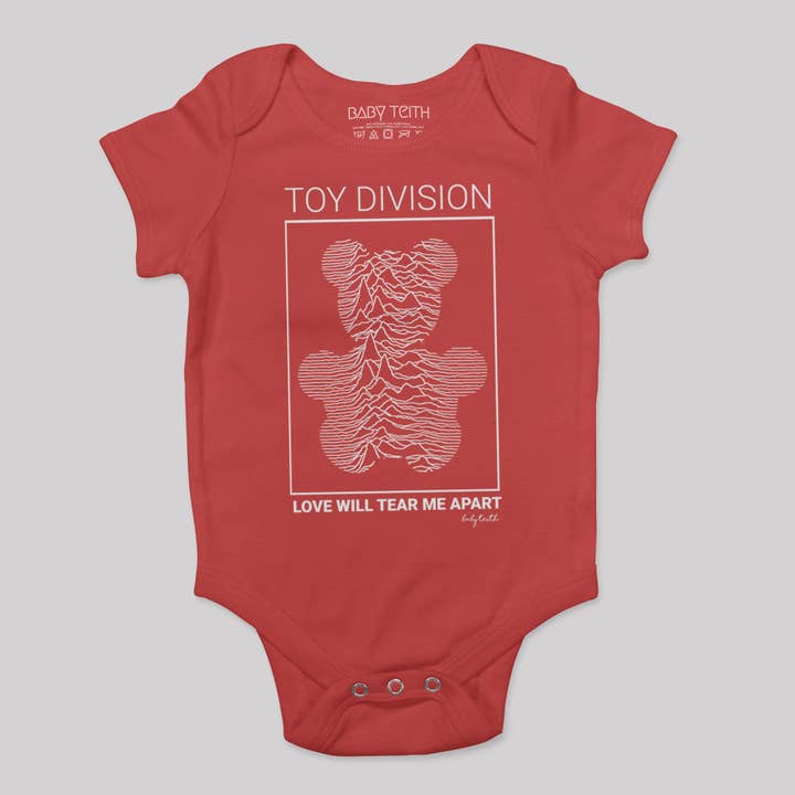 Baby Teith - Wholesale Bodysuit (Non-Footed) - Baby - "Toy Division" Graphic Print Bodysuit for Babies2