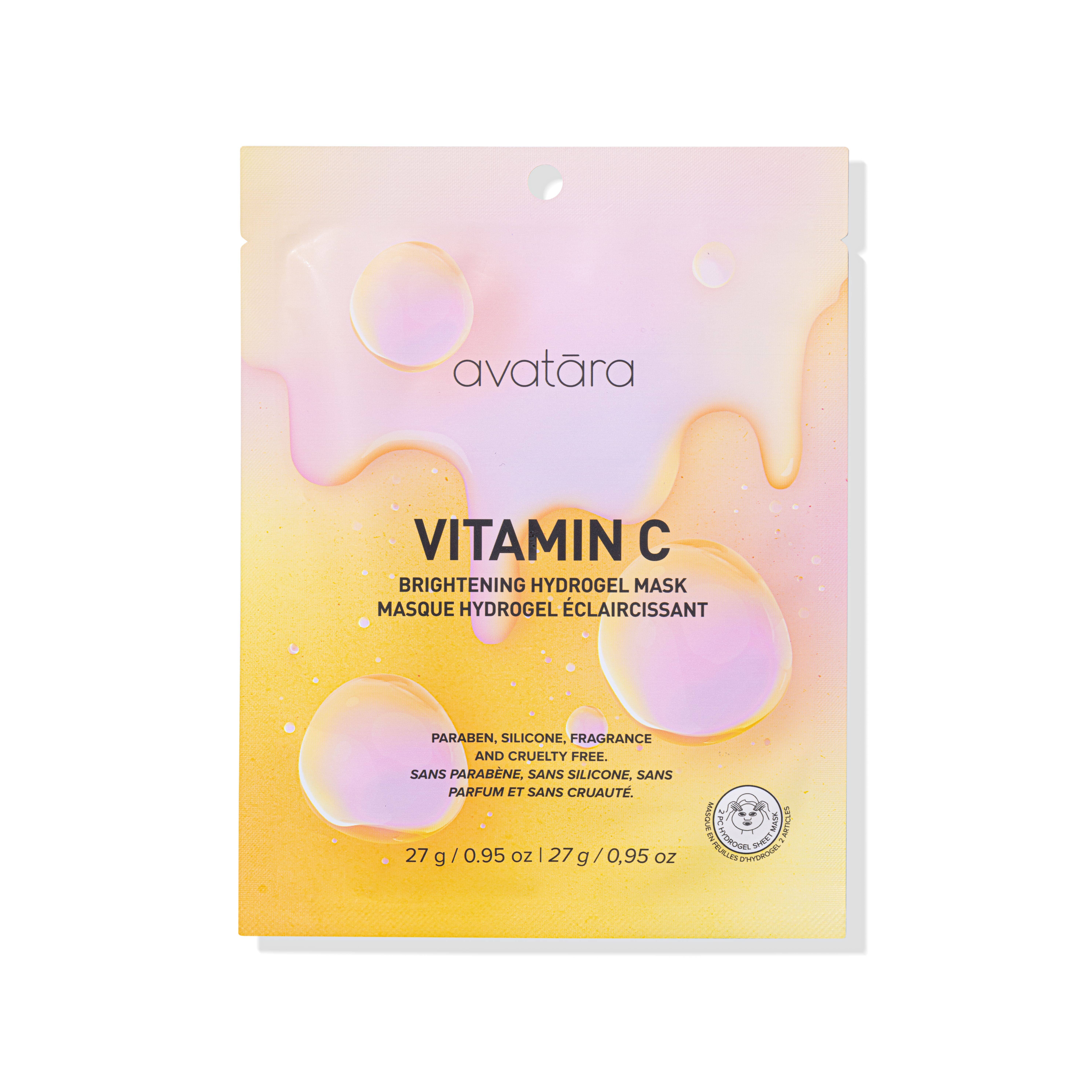 Avatara - Wholesale Skincare Face Mask - Vitamin C Brightening Hydrogel Mask