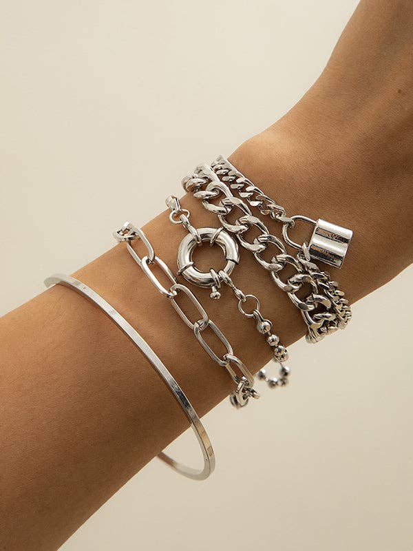 VividLux - Wholesale Link & Chain Bracelet - Original Cool Hip-Hop Chains Bracelet4