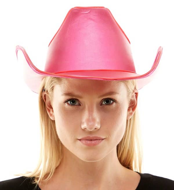 KBW Global Corp. - Wholesale Cowboy Hat – Women’s - Pink LED Cowboy Hat