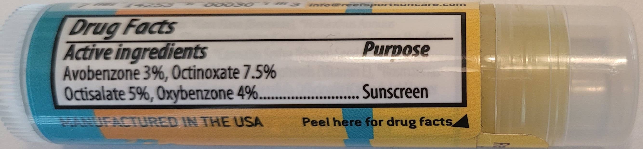 Reef Sport Suncare - Wholesale Lip Balm - REEF LIP BALM SPF 30.5 - .15z - Counter Display4