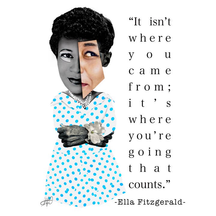 Kunstdruk Ella voor wholesale door Dafri Studios