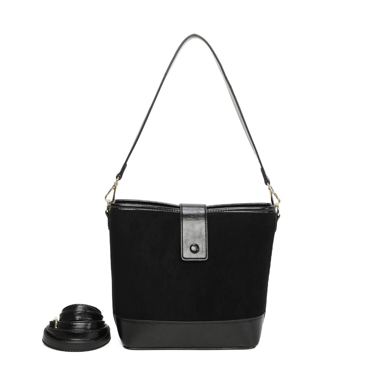 INES DELAURE - Wholesale Shoulder Bag - Women's - Zipped handbag5