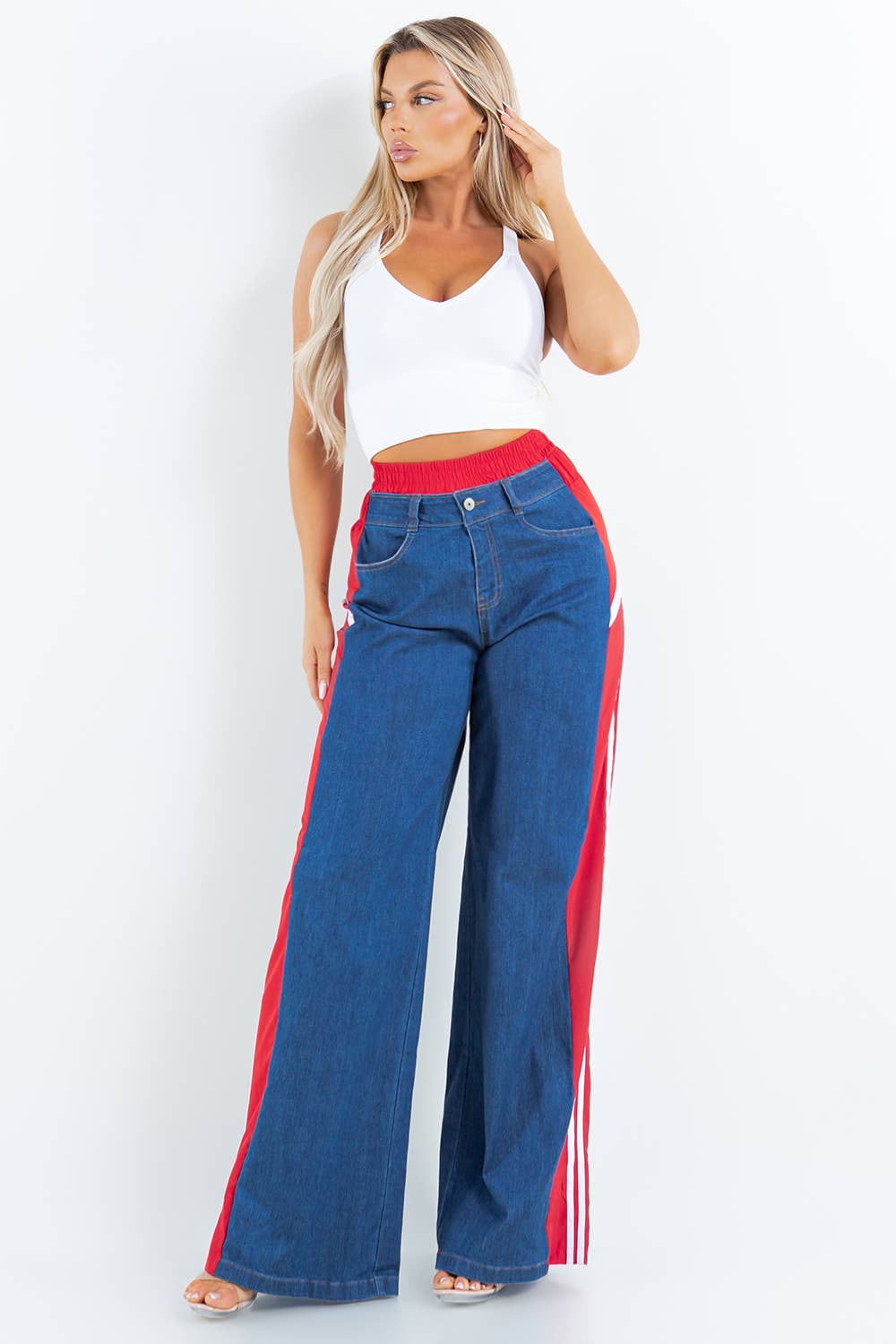 LABIJOU – wholesale Top & pants set (NOT Loungewear) – Women's – PD240 DENIM COMBO13