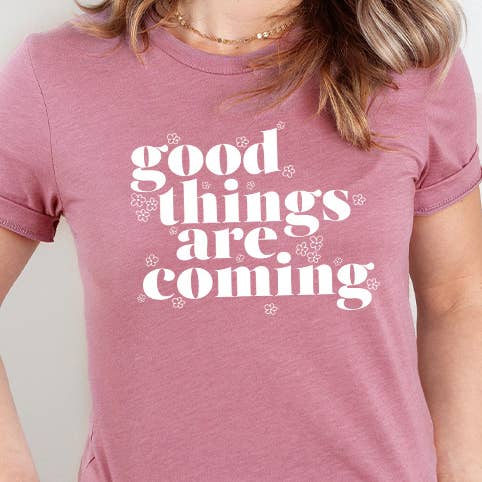 Bra saker kommer grafisk Tee för wholesale av Select Apparel