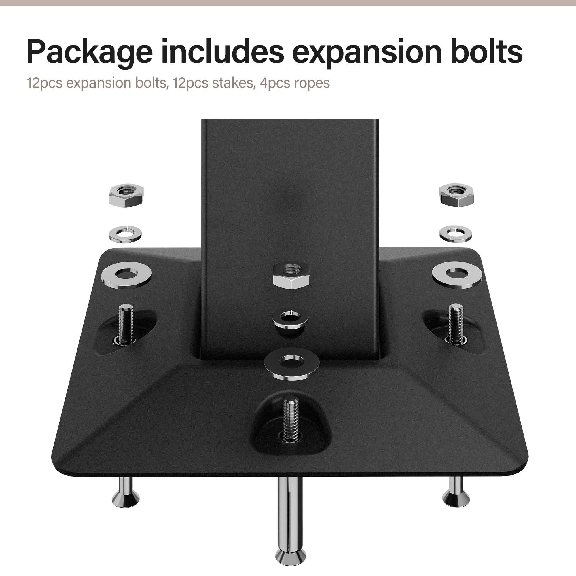 ShipItFurniture - Wholesale Tent - 10'X10' Patio Gazebo, Double Roof Outdoor Shelter Tent with Mosquito Nettings and Privacy Screens, Cream White6