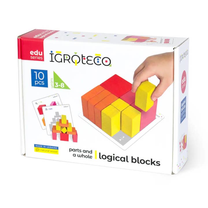 Igroteco - Wholesale Blocks - Kids Baby - Educational & Learning Toy - Logical Blocks 10 Pcs