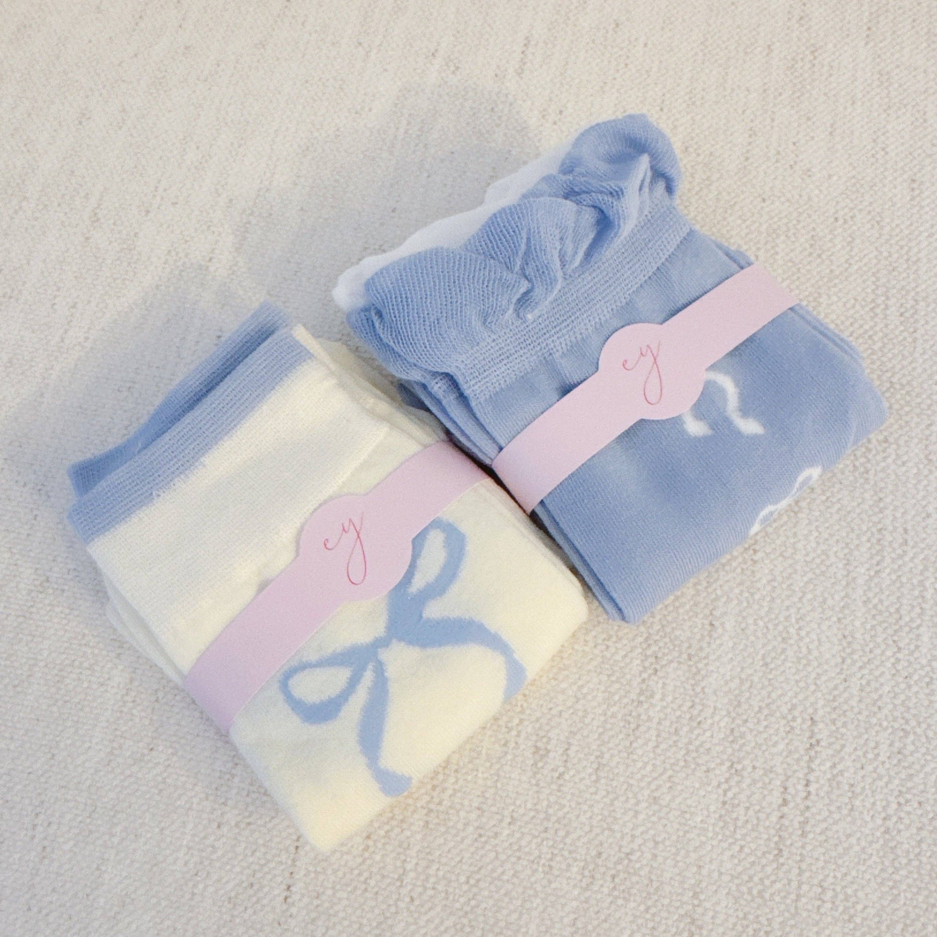 Ellison+Young – wholesale Socks – Women's – Lovely Bows Socks Set Of 21