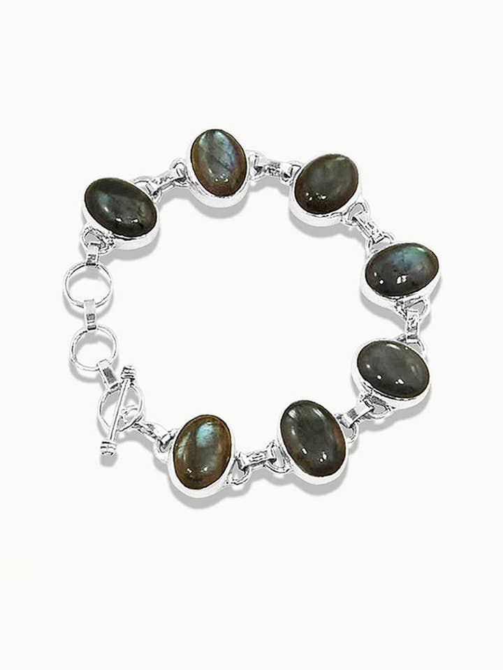 Bracciale in argento Labradorite Sivalya - Splendor per la vendita all'ingrosso da parte di Sivalya