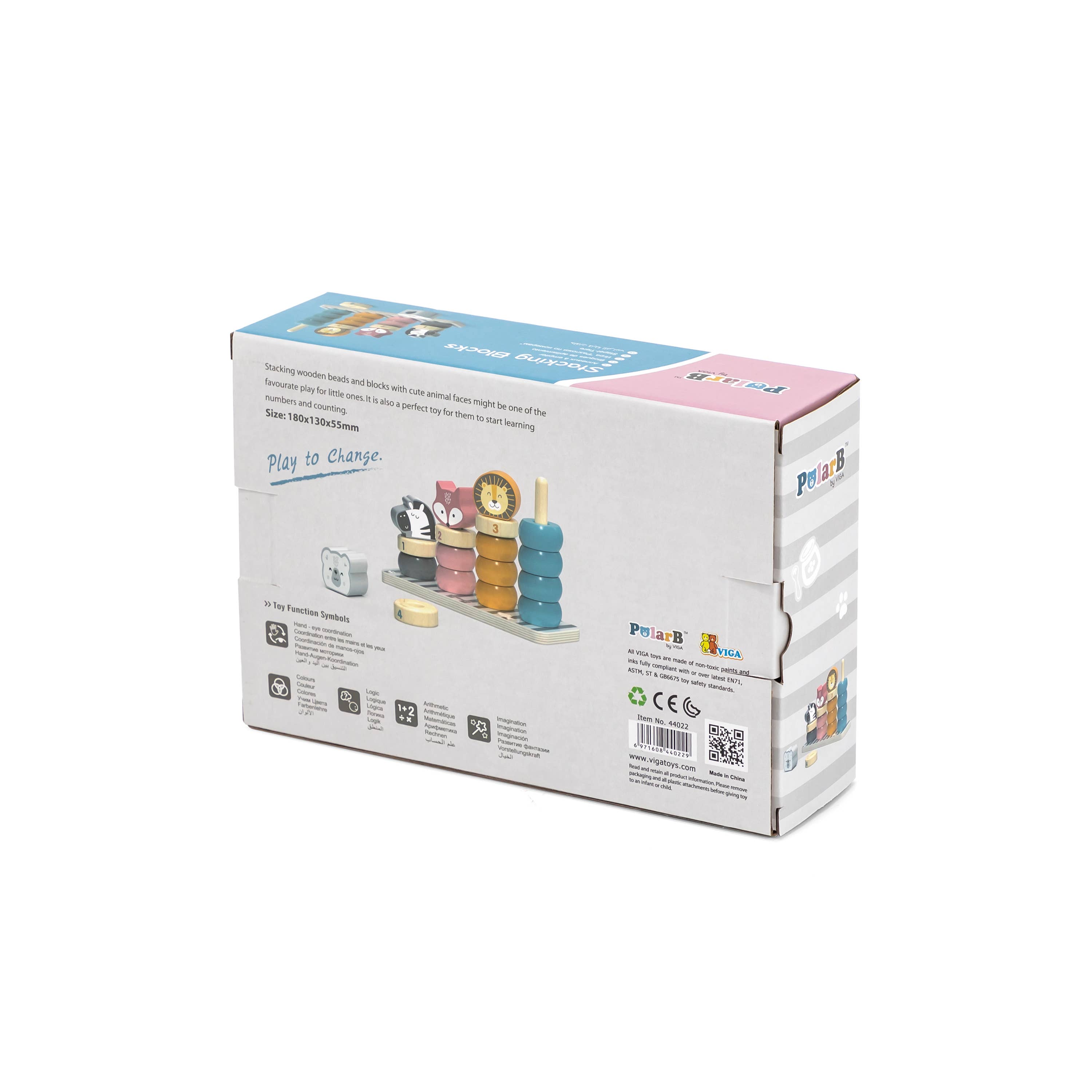 Trade Toys Limited - Venta al por mayor Juego de apilar aros - Bebés - Bloques de apilamiento PolarB10