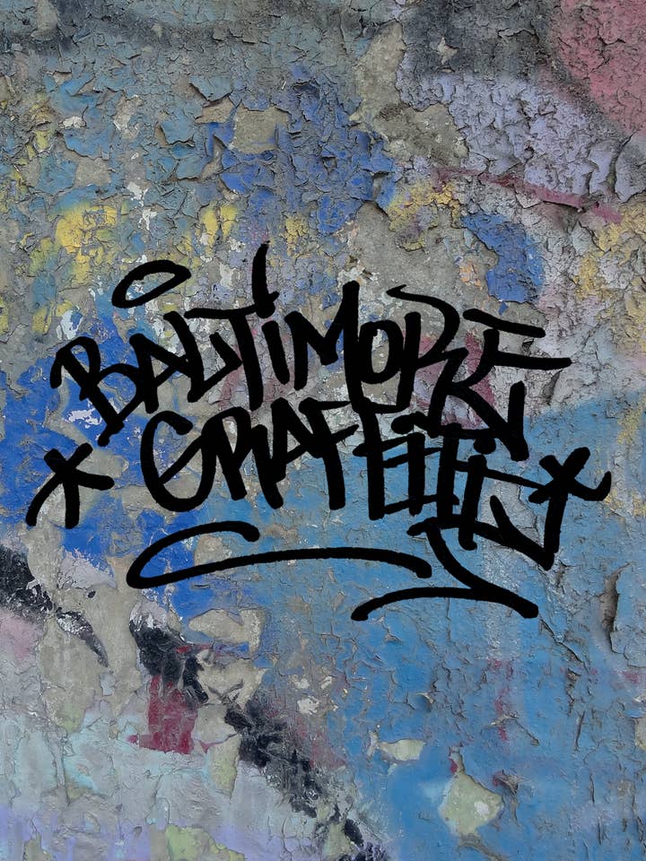 Baltimore Graffiti voor wholesale door Schiffer Publishing