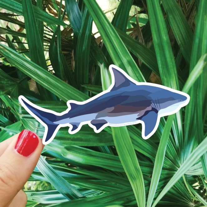 Adesivo Bullshark per la vendita all'ingrosso da parte di Bee Beachey Designs