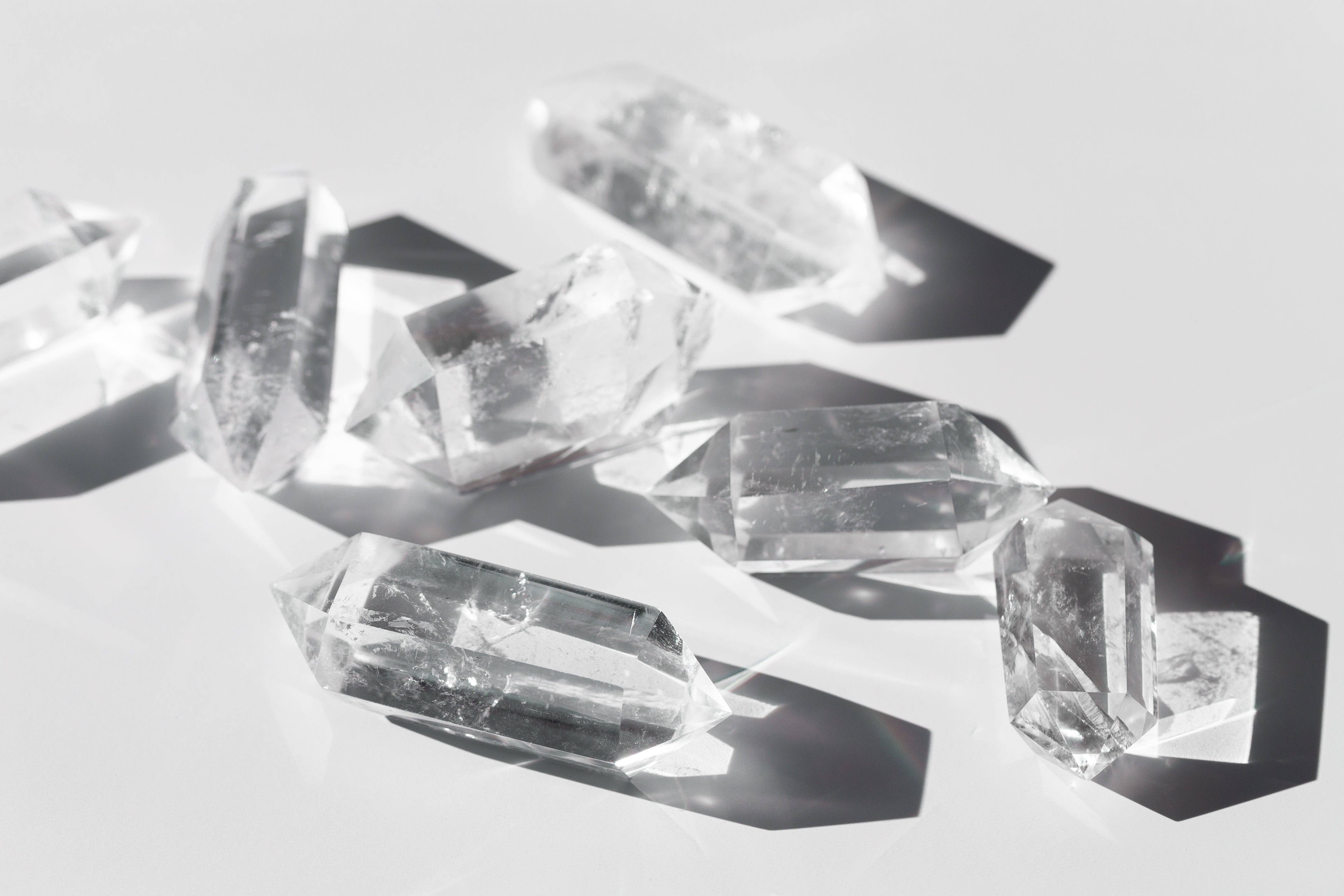 Apothecary Co. - Wholesale Spiritual Stone/Crystal - Clear Quartz Crystal Double Points2