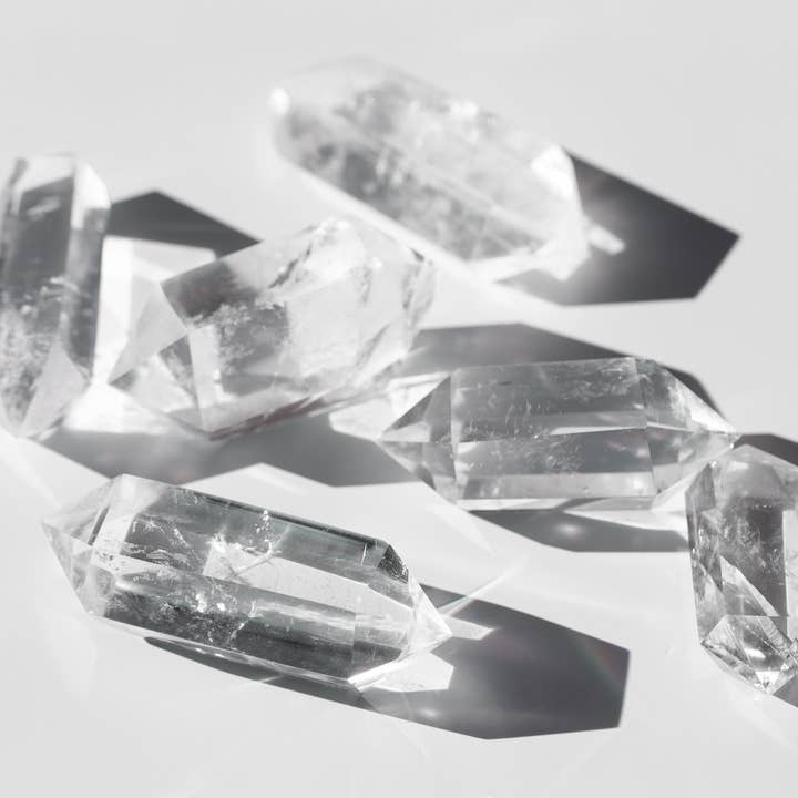 Apothecary Co. - Wholesale Spiritual stone/crystal - Clear Quartz Crystal Double Points2
