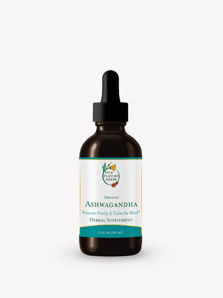 Organic Ashwagandha Tincture for wholesale by Five Flavors Herbs