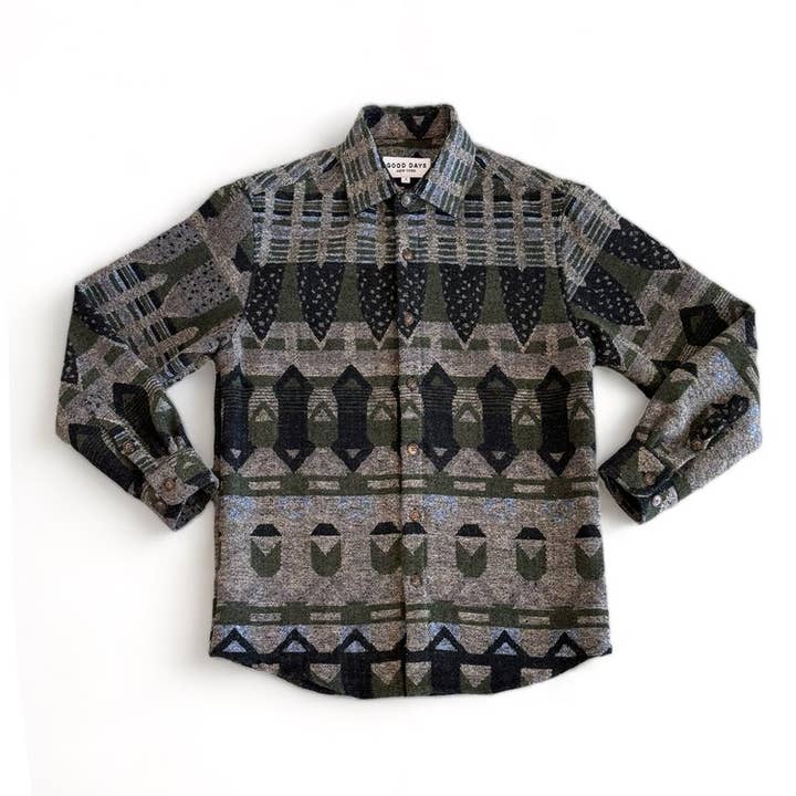 Good Days - Wholesale Button Down Shirt - Unisex - Heritage Heavyweight Button Down