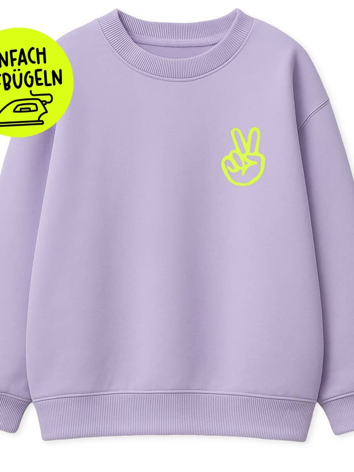 Flock-Patch - paix *thermocollant* pour la vente par Paul und Clara