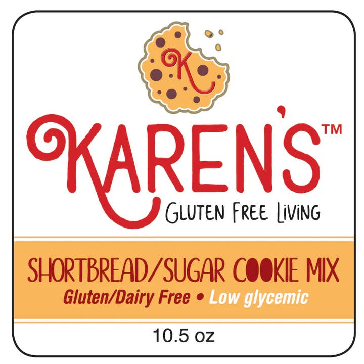 Shortbread Cookie Mix (Gluten & Dairy Free) for wholesale by Karen's Gluten Free Bakeshop