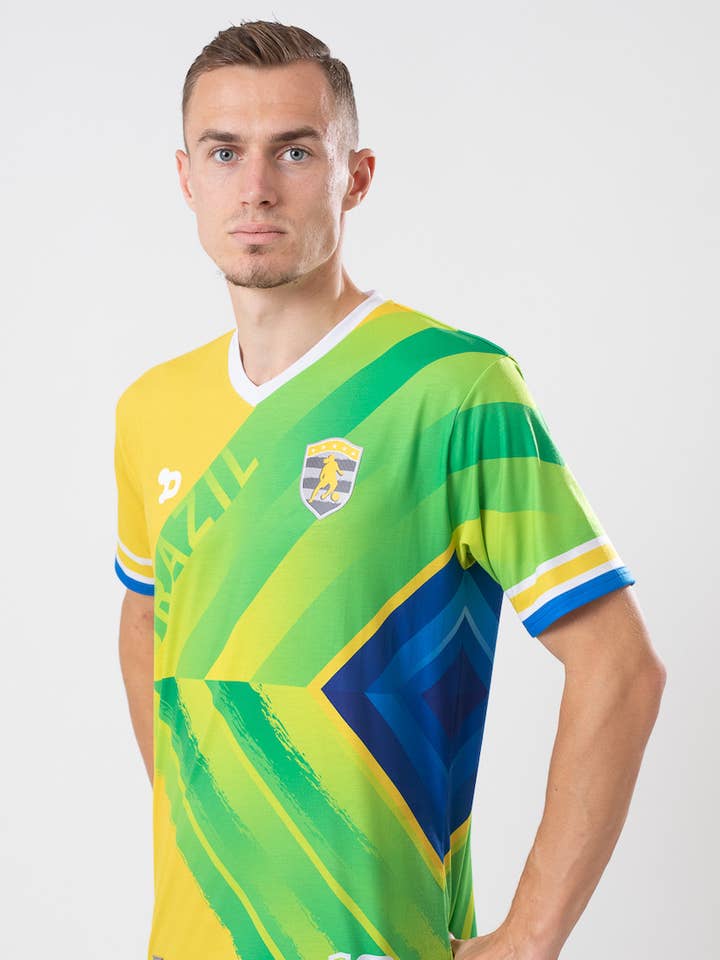 Ronaldinho Brazil Jersey/Camisa for wholesale by DRYWORLD