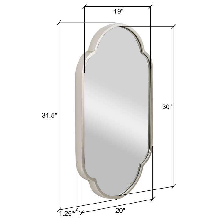 Aspire Home Accents - Wholesale Wall Mirror - Elise Mirror - 32"H x 20"W4