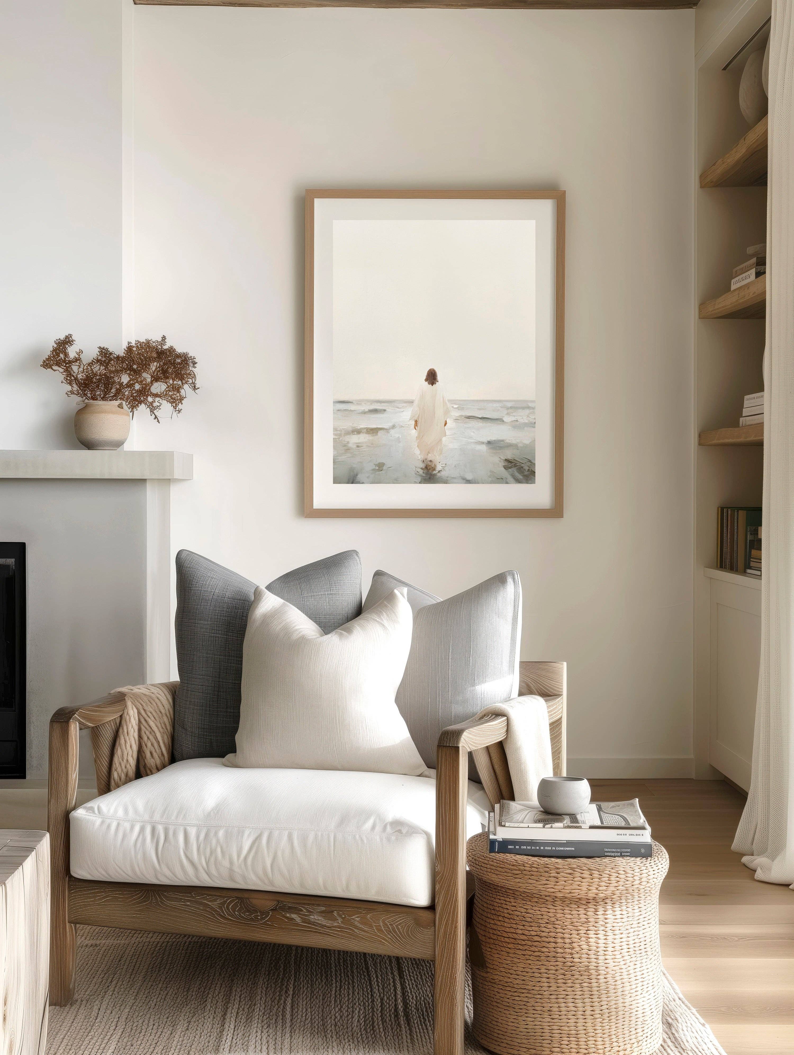 Great Thou Art - Wholesale Art Print - Jesus Walks on Water - print2