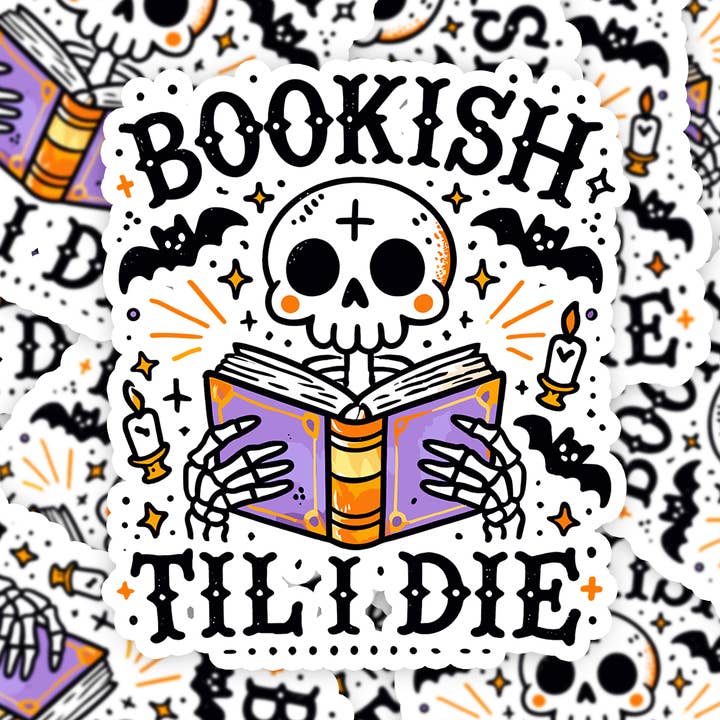 Bokälskare Tills Jag Dör 2 Klistermärke för wholesale av MyHauntedSpace