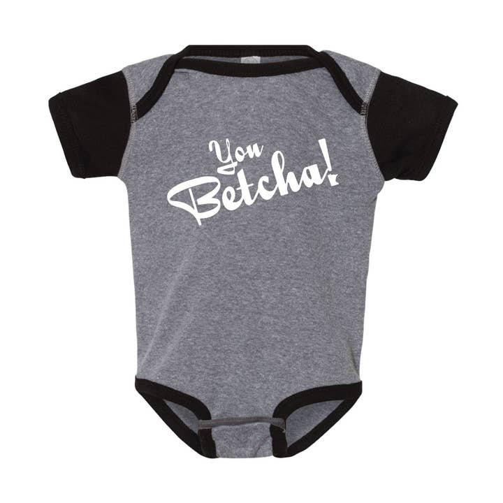 You Betcha Minnesota Infant Onesie for wholesale by Minnesota Awesome