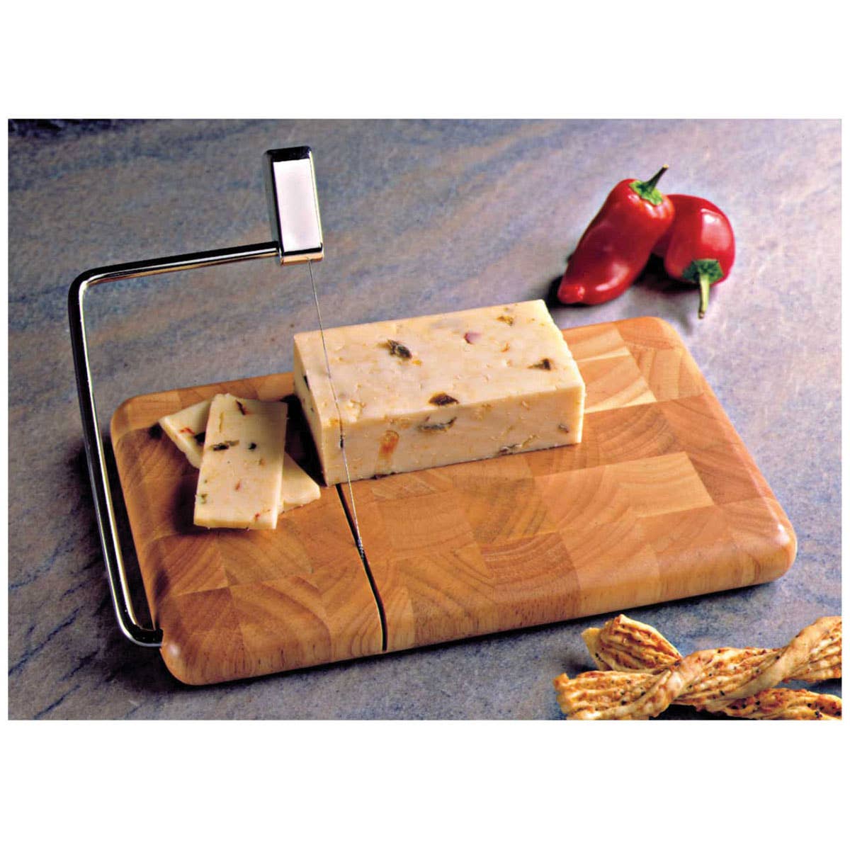 Harman's Cheese and Country Store > Cheese Tools > Beechwood Cheese Slicer ( Cheese Machine)