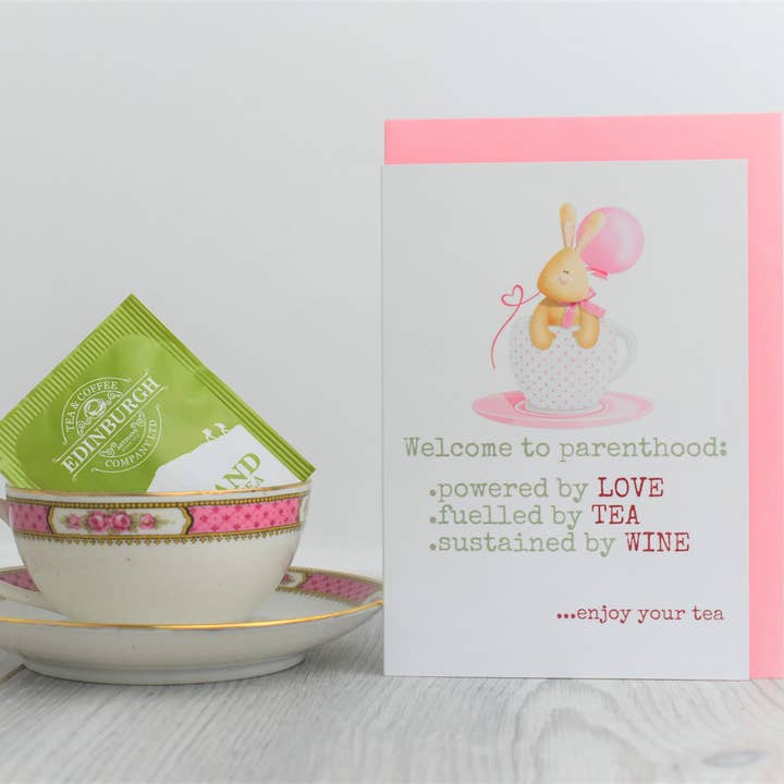 Teabag Greeting Card - TEA-068 for wholesale by Smith & Ross Designs