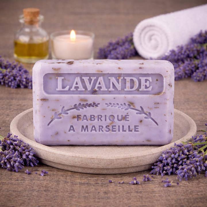 Sabonete francês de lavanda 125 g a granel por atacado de French Soap Wholesale