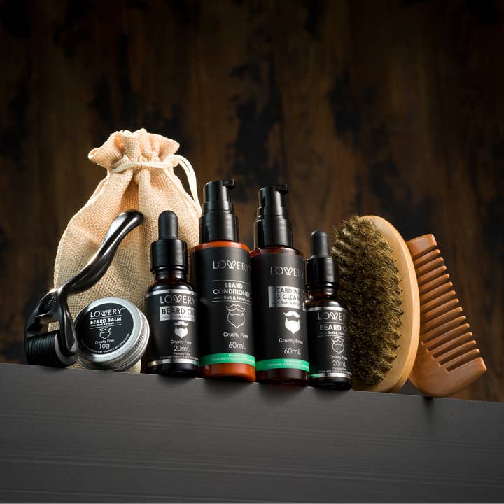 Lovery – wholesale Beard styling product – Mens Christmas Gifts, Beard Grooming & Growth Trimming Kit
