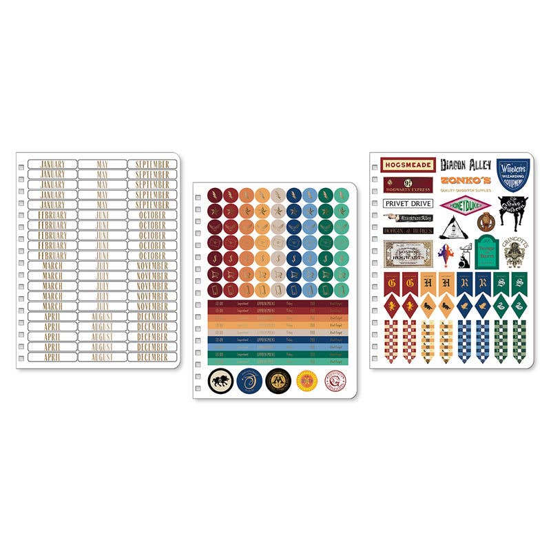 Insight Editions - #1 Pop Culture Publisher - Vente Agendas - Harry Potter : Lieux magiques - Planificateur de 12 mois non daté2