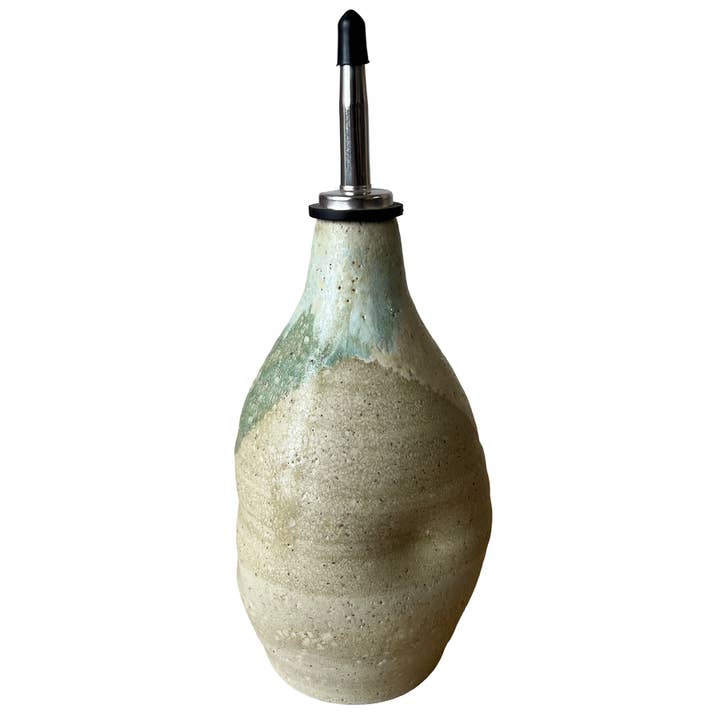 Gina DeSantis Ceramics - Wholesale Oil/Vinegar Dispenser - Ebb Oil and Vinegar Pourer