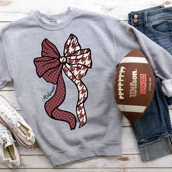 Alabama Coquette Sweatshirt for wholesale by Pocketful of Prints