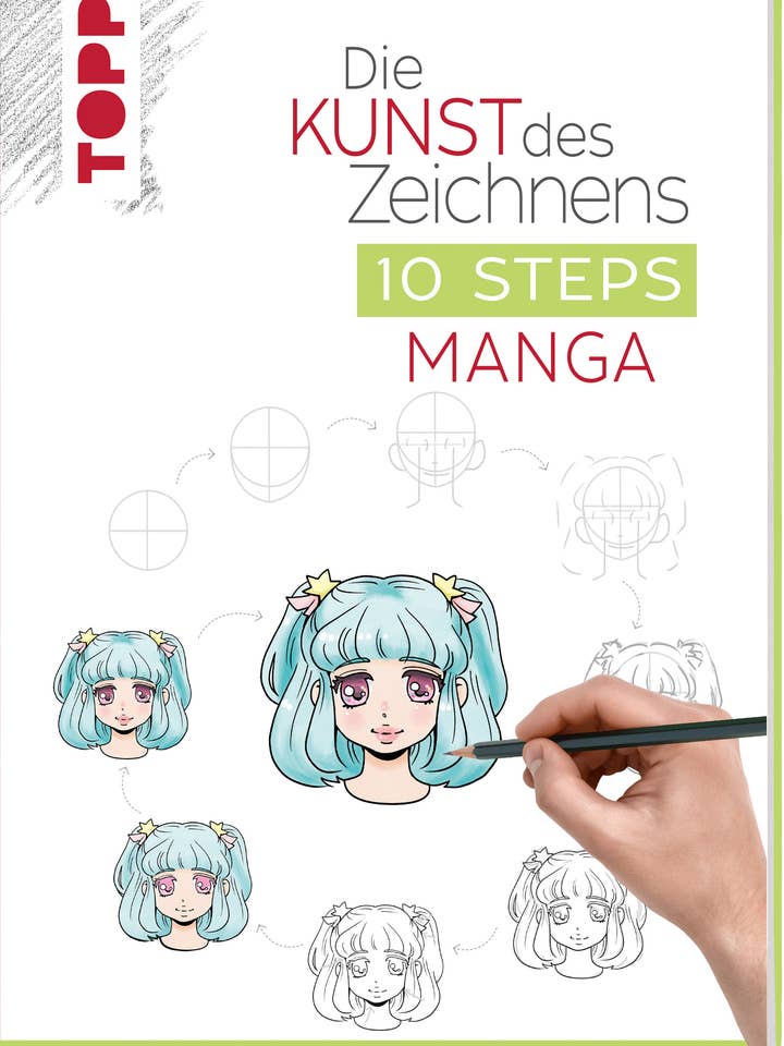 De kunst van het tekenen 10 stappen - Manga voor wholesale door frechverlag TOPP & BusseSeewald