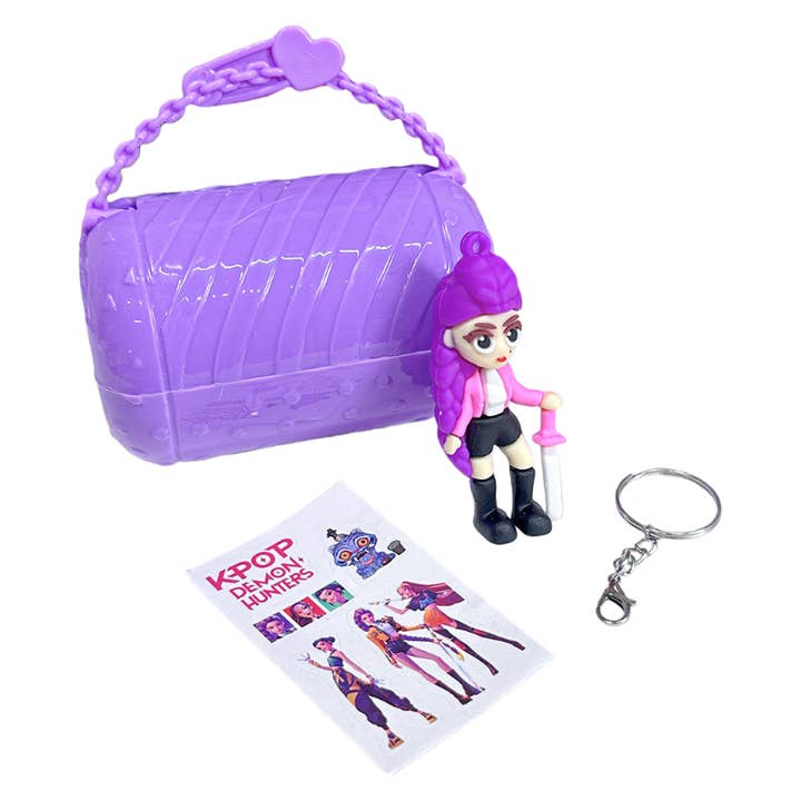 Auraquise - Wholesale Keychain - Women's - K-POP Demon Hunters Blind Box Capsule Figures Trendy Collectible Keychain Toys for Bags and Car Decorations3