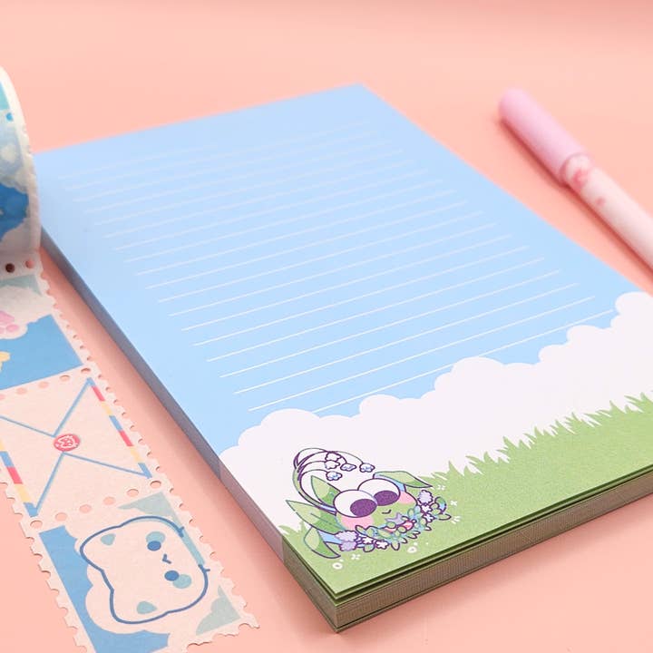 mirupiico - Wholesale Notepad - Kerokero Frog 4x6in Memo Pad1