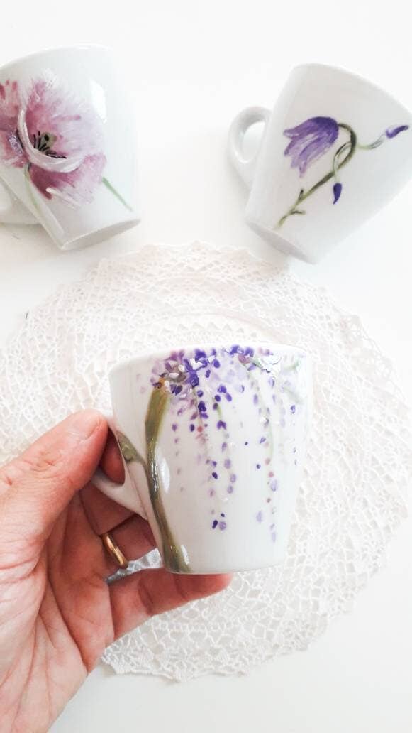 Lisa's Fairy - Wholesale Coffee Mug - Set of 6 Coffee Cups, Floral Coffee Cups7