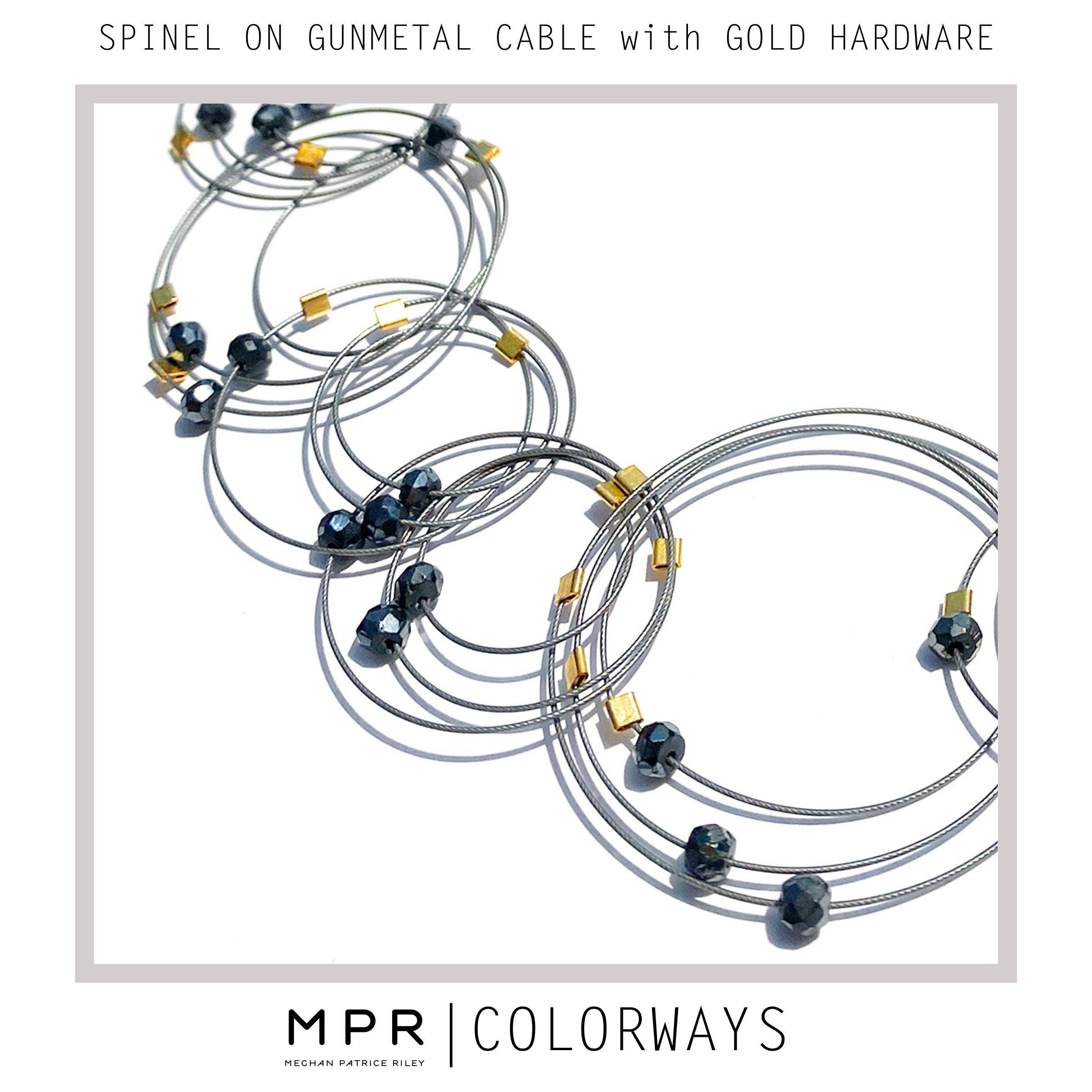 Meghan Patrice Riley – Colar de elos e correntes por atacado – Colar Flow de 18"22