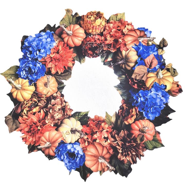 Maison Charlô - Conjunto de 4 Coroas Impermeáveis de Abóbora de Ação de Graças por atacado de Maison Charlo