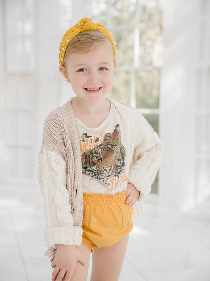 Emma Grace Shoppe - Wholesale Underwear/Diaper Cover - Baby - EG Organic Bloomer - Gold